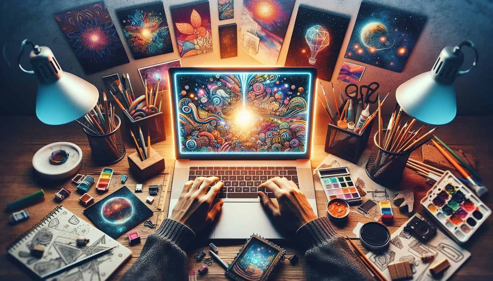 Artist Making Passive Income From Digital Prints On Etsy