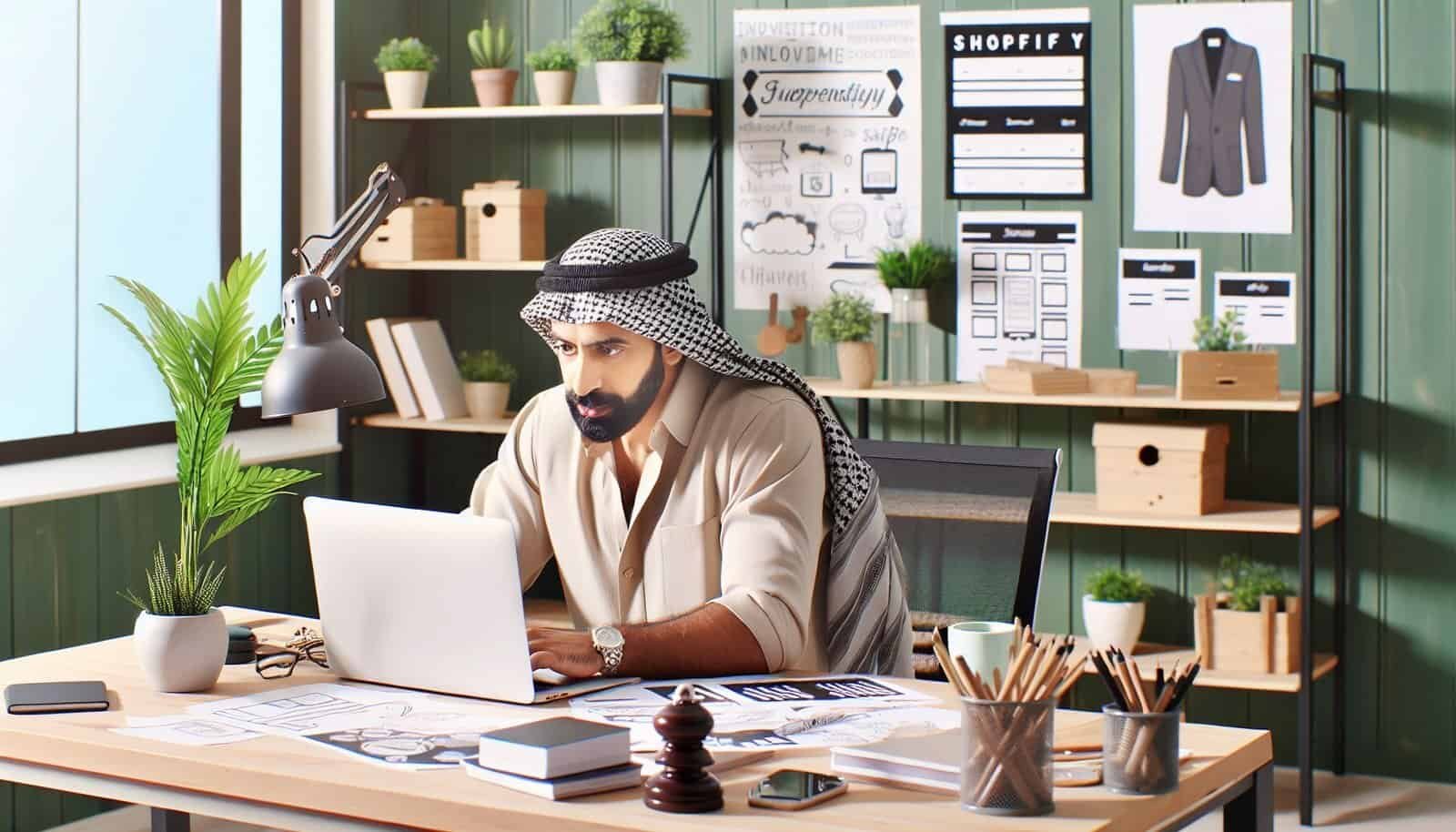 Dad Building A Shopify Design Niche As A Side Hustle