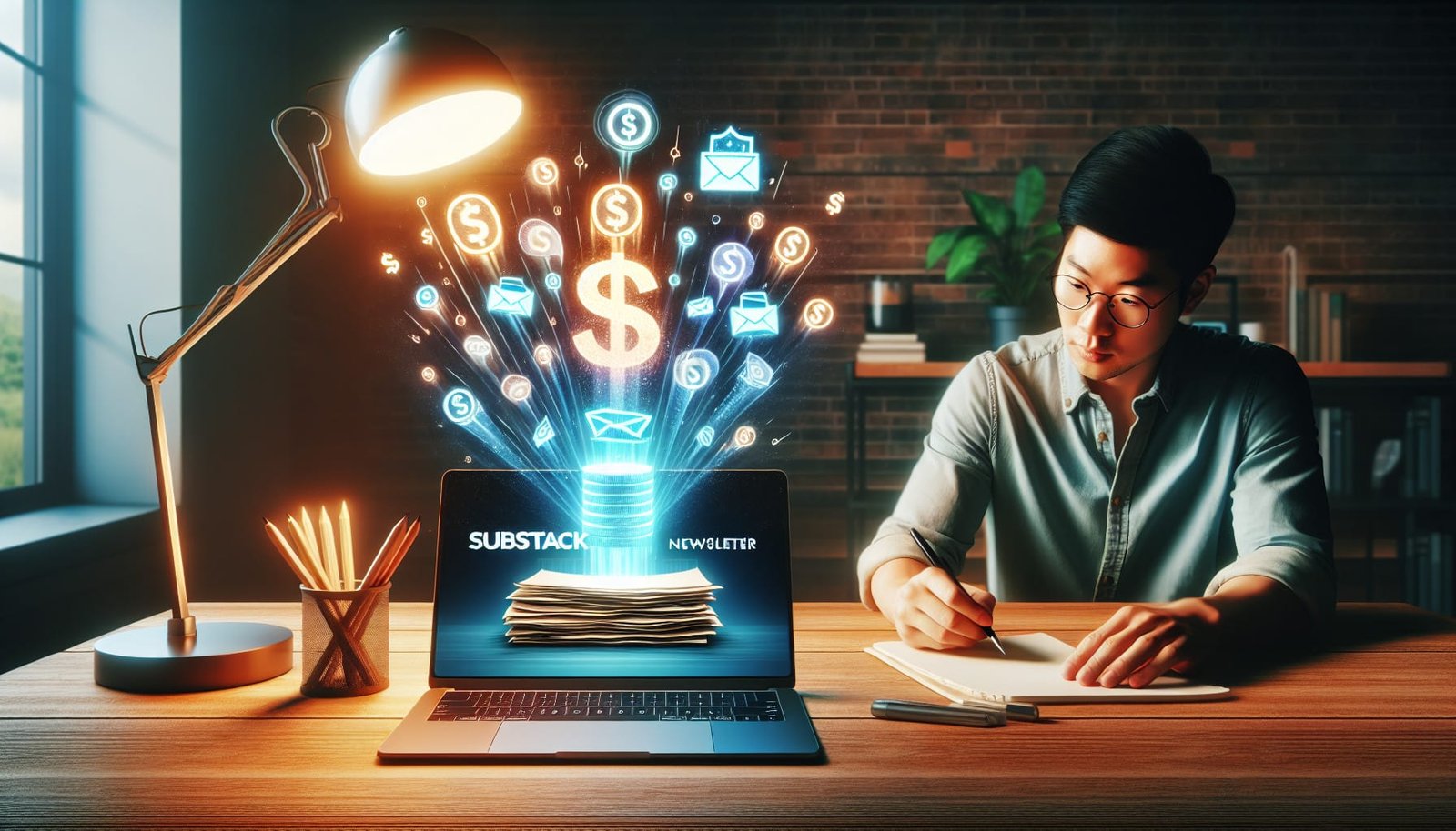 Writer Monetizing A Substack Newsletter